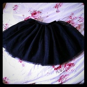 H&M Toddler Girl's Sparkly Blue Tutu (lined)